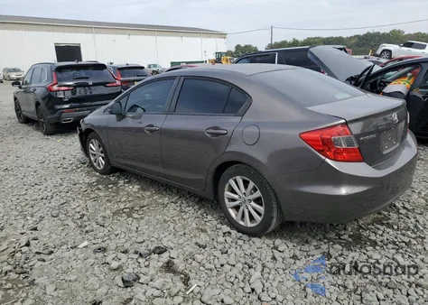 2012 Honda Civic Ex из США, поврежденный, VIN 19XFB2F89CE303710